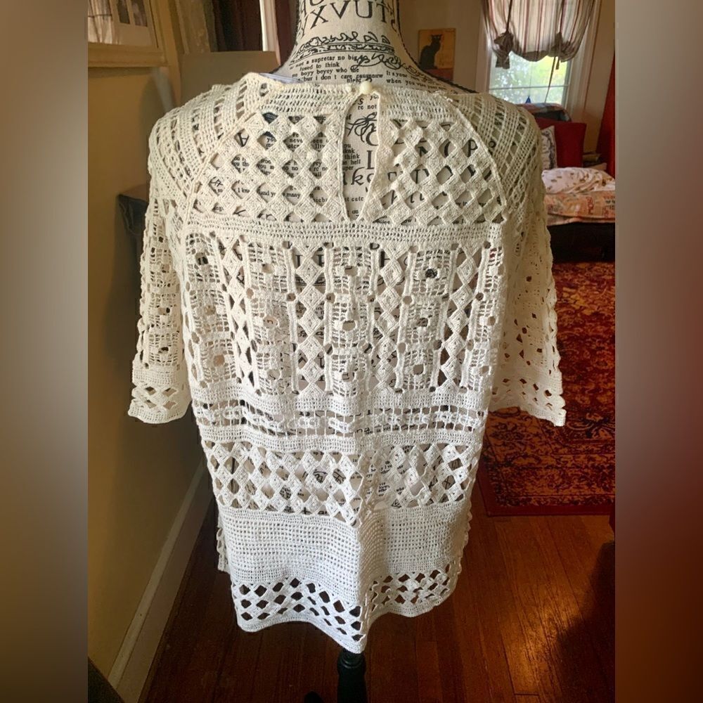 Grace Elements Crocheted Top - Picture 3 of 4